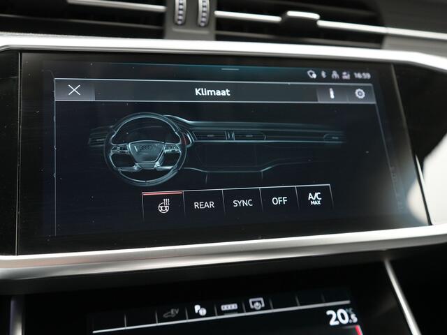 Audi A6 Avant 55 TFSI e Quattro S Line Competition PHEV 367pk | Trekhaak Af Fabriek | Panodak | Adaptive Cruise | 360 Camera | Matrix LED | Bang & Olufsen Sound | Lederen Comfortstoelen Memory & Massage & Ventilatie | Keyless | Stuur Verwarmd | Plug In Hybrid |