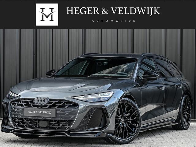 Audi A6 Avant 2.0 e-hybrid Quattro S-Line | Memory Seats | Achteras besturing | Stylingkit | 360 Camera | Adaptive cruise