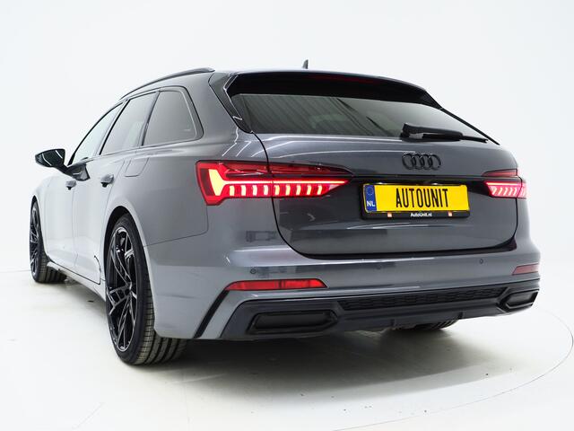 Audi A6 Avant 55 TFSI e quattro Competition Full Black | Panoramadak | B&O Audio | Camera | Keyless | Adaptive Cruise | Sfeerlicht | Carplay