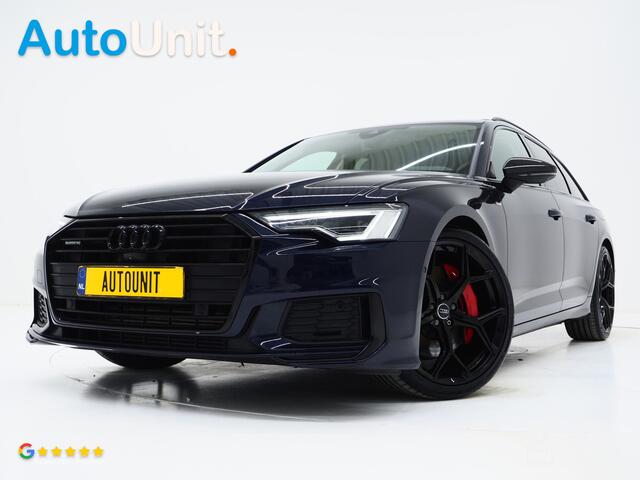 Audi A6 Avant 55 TFSI e quattro Full Black | Panoramadak | B&O Audio | Trekhaak | HUD | Leder | Keyless | Sfeerlicht | Carplay