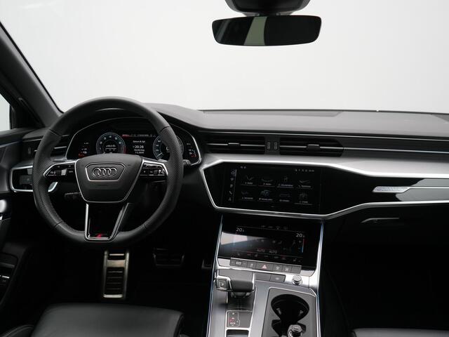 Audi A6 Avant 50 TFSI e quattro S-Line PHEV 300pk Dealer O.H Panodak | Head Up | Adaptive Cruise | Lederen Sportstoelen Memory & Verewarmd | S Sportstuur Verwarmd | Apple Carplay | Blis | Sfeerverlichting | Keyless | Navigatie | Virtual | DAB | 19" L.M Plug In Hy