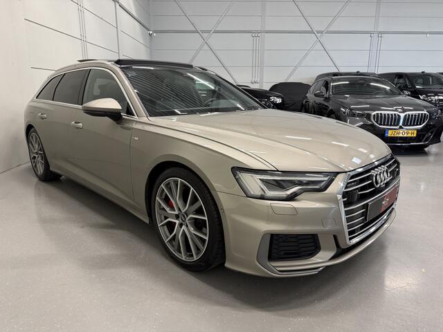 Audi A6 Avant 55 TFSI e quattro Competition PANO/HEAD-UP/MEMORY/360CAMERA/CARPLAY/SFEER/KEYLESS/ACC/MATRIX/20"AUDISPORT/S-LINE SPORTPAKKET/KARATBEIGE METALLIC/VOLLEDIG AUDI DEALER HISTORIE