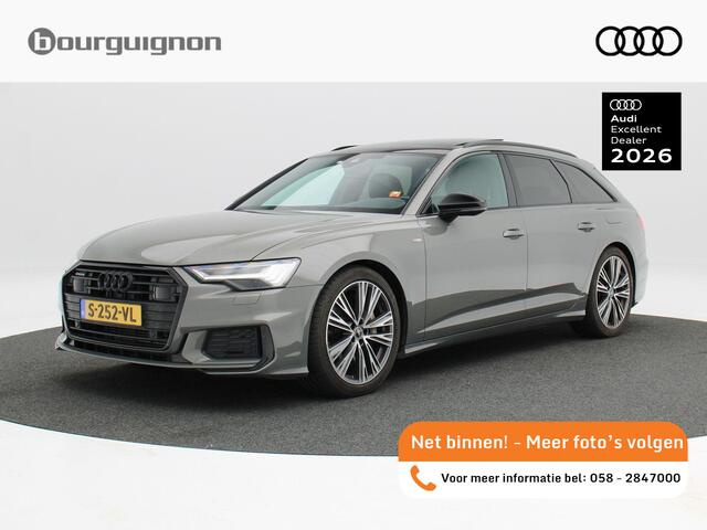 Audi A6 Avant 50 TFSi e 299 Pk quattro S-Line | Trekhaak | Panoramadak | Adaptive Cruise | Camera | CarPlay | Elektrische Stoelen | 20 Inch | 116.702 Km !!