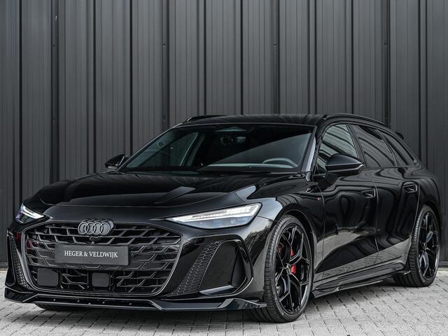 Audi A6 Avant 3.0 TFSI 368PK Quattro S-Edition Panoramadak | Luchtvering | Head-up display | 6-cilinder | Stoelgeheugen | 4-Wiel besturing | Tech Pro | Adaptive cruise control | B&O audio | S-stoelen | Ambiance verlichting | Carbon inleg | Styling kit | 4-Zone cl
