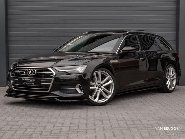 Audi A6 Avant 45 TFSI quattro S-Line Pano 360 HUD B&O Trekhaak S6 Leer E-Stoelen Sfeer 21"