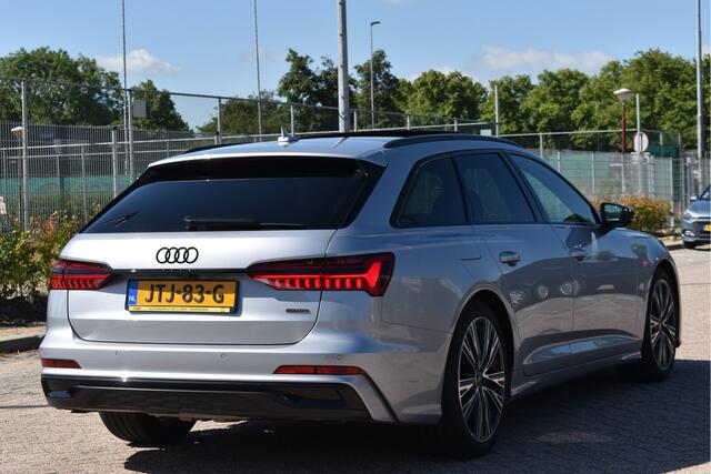 Audi A6 Avant 50 TFSI e quattro S edition 299 pk | Keyless | Standkachel | Pano.dak | Camera | Elekt.stoelen | Carplay | DAB | Stuurverwarming | Full LED | 20" LM