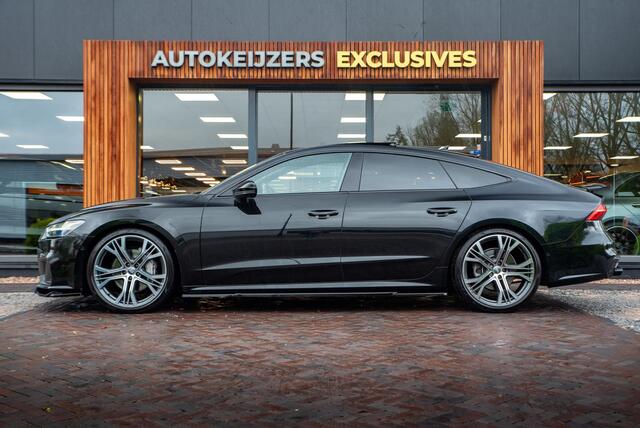 Audi A7 Sportback 50 TDI quattro Pro Line Plus B&O+ Panodak 360 Camera HUD Memory Amient Dynamisch Koplampen Achterlicht Leer