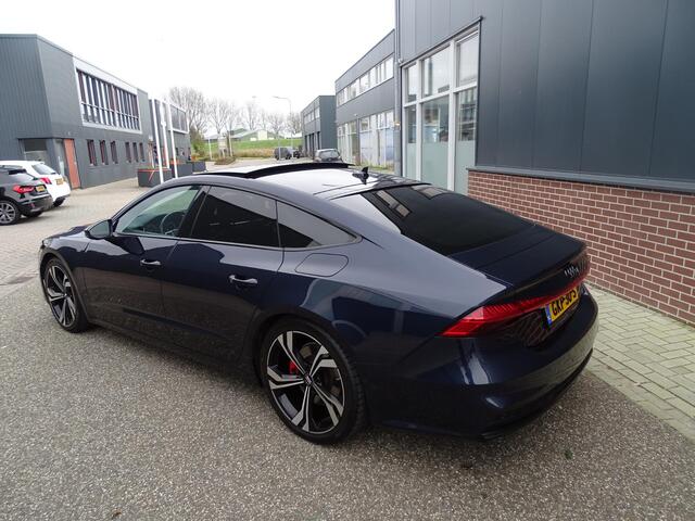 Audi A7 Sportback 50 TFSI e quattro Pro Line S PANORAMA DAK | SFEERVERLICHTING | 360 CAMERA | VERWARMDE/GEKOELDE STOELEN | BANG & OLUFSEN | LEDER | NAVIGATIE | ADAPTIEVE CRUISE CONTROL | DODEHOEK DETECTIE | MATRIX KOPLAMPEN |