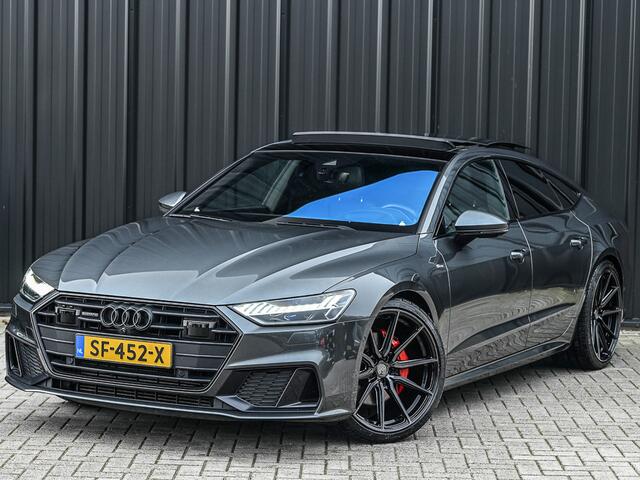 Audi A7 Sportback 50 TDI quattro · Luchtvering · Soft close · 4 Wheel steering · Memory Seats · Bang & Olufsen Advanced · Adaptive Cruise · Keyless · Panoramadak · Ambiance · Nachtzichtpakket · Leder · 360 Camera · Led Matrix · Head up · 4 Zone climate