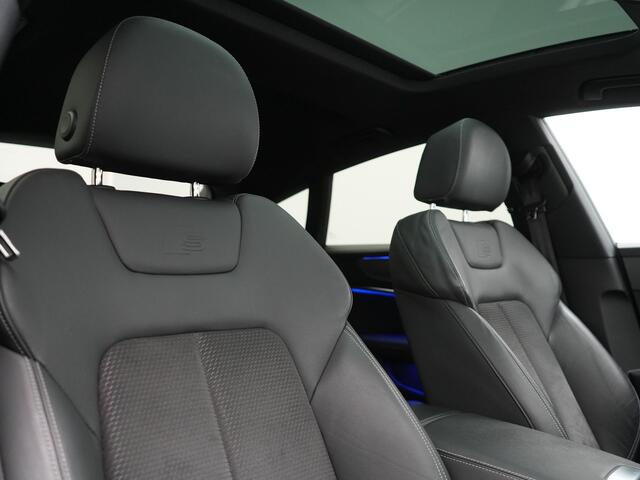 Audi A7 Sportback 50 TFSI e Quattro 2x S Line PHEV 299pk | Trekhaak Af Fabriek | Panodak | Head Up | Adaptive Cruise | Bang & Olufsen | 360 Camera | Alcantara Sportstoelen Memory & Verwarmd | Matrix LED | Stuur Verwarmd | Sfeerverlichting | Keyless | Plug In Hybr