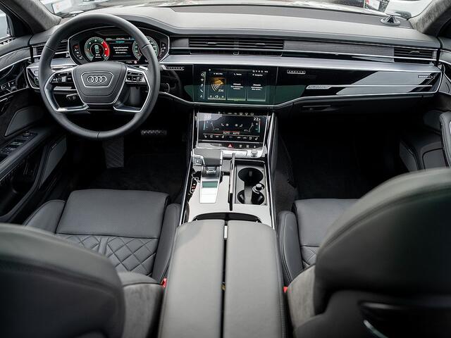 Audi A8 50 TDI Quattro 286 PK ACC Nachtzicht Stoelkoeling en massage Bang en Olufsen Glazen Schuifdak