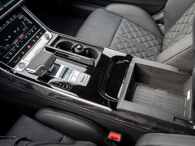 Audi A8 50 TDI Quattro 286 PK ACC Nachtzicht Stoelkoeling en massage Bang en Olufsen Glazen Schuifdak