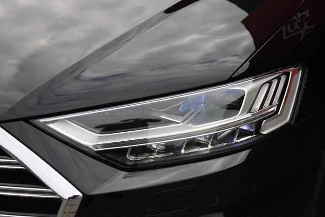Audi A8 60 TFSI 450PK e-HYBRID QUATTRO PRO LINE | PANORAMISCH SCHUIF/KANTEL DAK | STUUR/STOEL VERWARMING | ELEKTRISCH BEDIENBAAR STUURKOLOM | SFEER VERLICHTING | COMFORT HOOFDSTEUNEN | LICHTMETALEN VELGEN 20" | BANG & OLUFSEN SOUND SYSTEM | SERVOSLUITING VOOR POR
