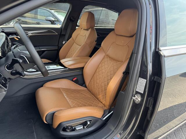 Audi A8 60 TFSI e quattro Lang S-Line | 360* Camera | Bang&Olufsen | Carbon | Stoelventilatie/Verwarming |