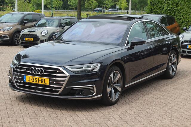 Audi A8 60 TFSI e quattro Pro Line Plus 476pk NL Auto! / Panoramadak / 360Camera / Head-up / B&O / Luxe Leder / Softclose / Keyless / Luchtvering / Stoelmassage / Stoelventilatie