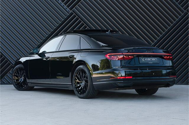 Audi A8 60 TFSI e quattro S-Line S-stoelen Pano B&O 360 Head Up Keyless Softclose Matrix Massage ACC