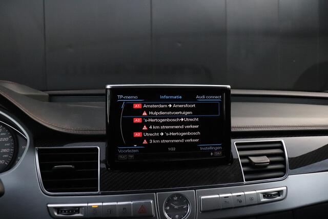 Audi A8 4.0 TFSI S8 plus quattro Pro Line+ | KERAMISCH | MEMORY | BOSE | HEAD-UP | CARBON | 360° CAMERA | STOELVERW. | CRUISE | STOELVERK. | MASSAGE |