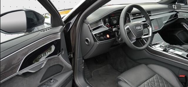 Audi A8 60 TFSI e quattro Matrix Pano Head Up Verwarmd stuurwiel Memory Masage Stoelkoeling B&O Garantie tot 08-10-2029