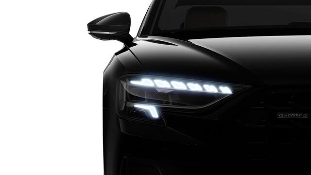 Audi A8 60 TFSI e quattro | 462 PK | SoH 89% | Panoramadak | Digitale Matrix LED koplampen | Nachtzicht assistent | Head-up display | 360 graden Area view | 21" LM velgen | S line | Luchtvering | Vierwielbesturing |