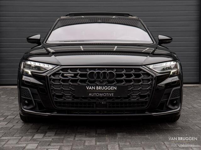 Audi A8 60 TFSI e quattro S-Line 4WS Pano Lucht Exclusive BTW Massage Koeling Softclose Alcantara