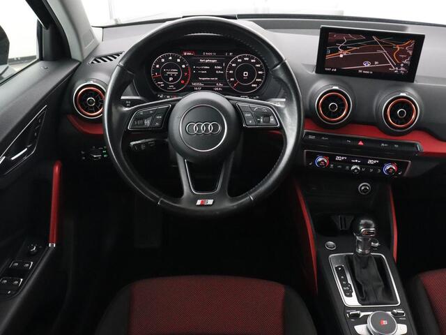 Audi Q2 1.4 TFSI S Line | Head-Up | Adaptive cruise | Stoelverwarming | Carplay | Trekhaak | Virtual Cockpit | Navigatie | Parkeerhulp | Keyless | Full LED