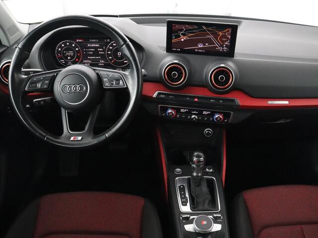 Audi Q2 1.4 TFSI S Line | Head-Up | Adaptive cruise | Stoelverwarming | Carplay | Trekhaak | Virtual Cockpit | Navigatie | Parkeerhulp | Keyless | Full LED