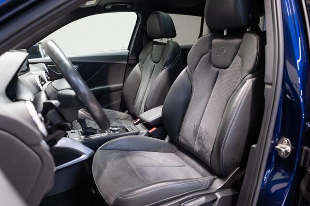 Audi Q2 35 TFSI 150 PK S-Line Automaat, Ad.cruise, Panodak, 1/2 leder, Keyless, Trekh, Dealeronderhouden