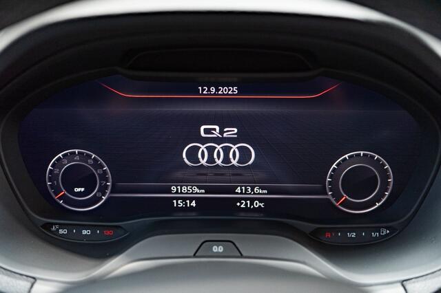 Audi Q2 35 TFSI 150 PK S-Line Automaat, Ad.cruise, Panodak, 1/2 leder, Keyless, Trekh, Dealeronderhouden