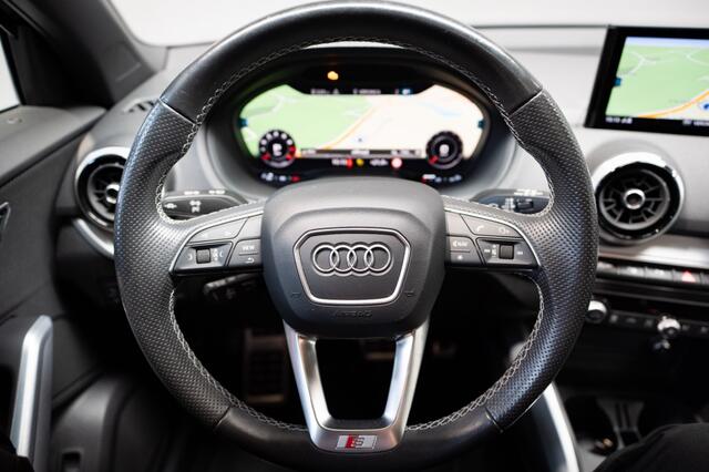 Audi Q2 35 TFSI 150 PK S-Line Automaat, Ad.cruise, Panodak, 1/2 leder, Keyless, Trekh, Dealeronderhouden