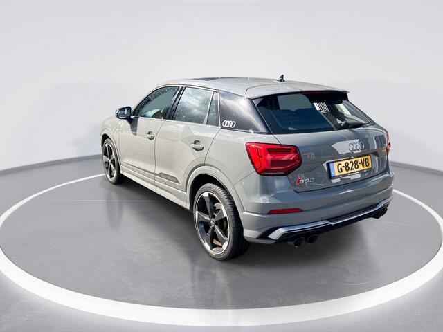 Audi Q2 SQ2 2.0 TFSI 300pk S-tronic · Camera · Panoramadak · Bang & Olufsen · Navigatie · Elek. Achterkklep · Alarm · Keyless · Virtual Cockpit · Cruise Control · 19'' Inch ·