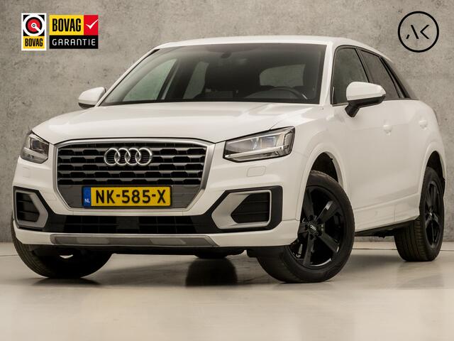 Audi Q2 1.0 TFSI Sport (GROOT NAVI, PLAT SPORTSTUUR, ZWART HEMEL, LED KOPLAMPEN, SPORTSTOELEN, GETINT GLAS, PARKEERSENSOREN, CLIMATE CONTROL, NIEUWSTAAT)