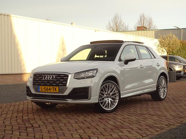 Audi Q2 40 TFSI quattro S-Line | Pano | 3x S-Line | Leer | Donkere hemel | Stoelverw | NAV