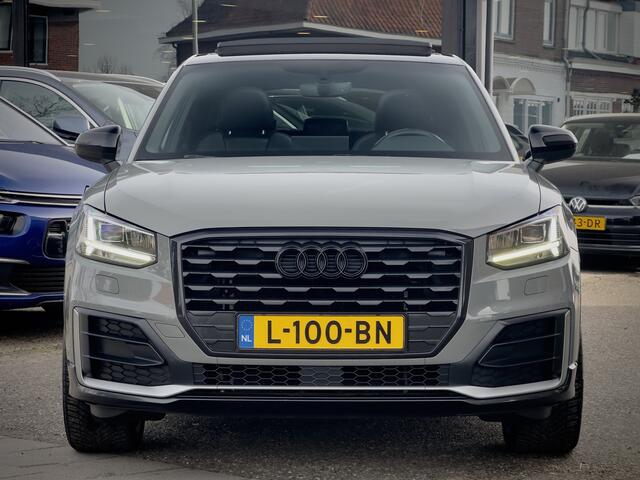 Audi Q2 1.4 TFSI AUT7 S-LINE PANODAK BLACK EDITION VOL-LEDER 19 INCH-LMV NAVI LED PDC
