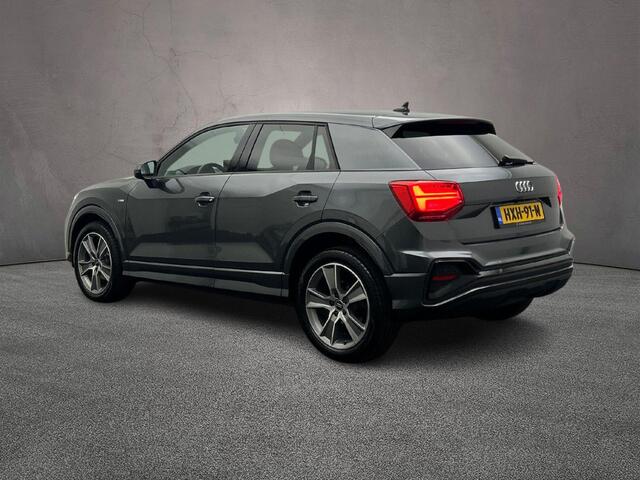 Audi Q2 35 TFSI 150PK S Edition | 18 Inch | Matrix | Zwart-Optiek | Adaptive-Cruise | Achteruitrijcamera | Sportstuur | Privacy-Glas
