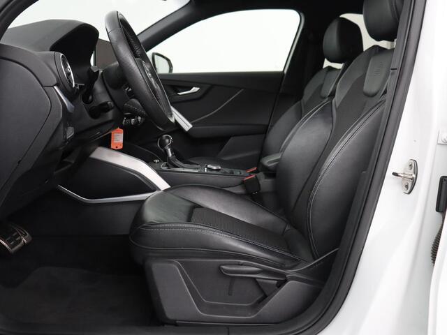 Audi Q2 35 TFSI S Edition | Leder | Automaat | Cruise Control | Navigatie | Trekhaak afneemaar | LED | DAB | Bleutooth