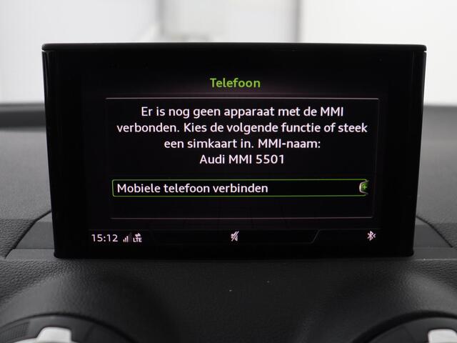 Audi Q2 35 TFSI S Edition | Leder | Automaat | Cruise Control | Navigatie | Trekhaak afneemaar | LED | DAB | Bleutooth