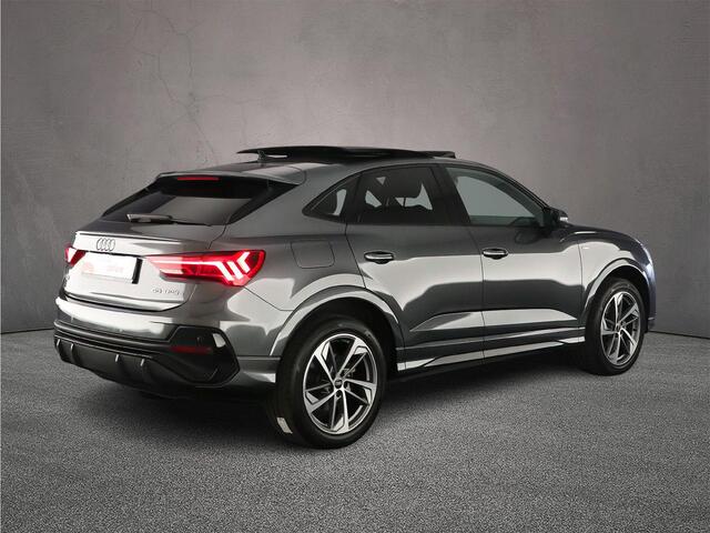 Audi Q3 Sportback 45 TFSI e S Edition | Pano | Full-Led | Cruise | Camera | Optiek zwart | Ambient lighting | Carplay |