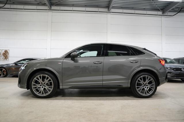 Audi Q3 Sportback 35 TFSI 3x S-Line * Fabrieksgarantie - Trekhaak - Sonos - Sfeer - 20" - ACC *