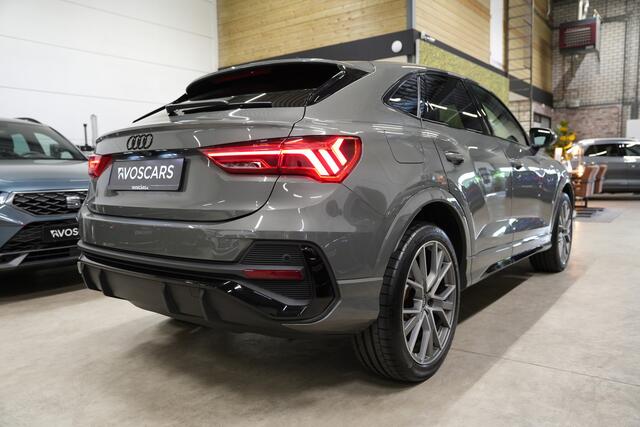 Audi Q3 Sportback 35 TFSI 3x S-Line * Fabrieksgarantie - Trekhaak - Sonos - Sfeer - 20" - ACC *