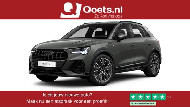 Audi Q3 45 TFSI e S edition Audi design selection - S line exterieurbumpers - Trekhaak - Achterbank plus - Voorstoelen elektrisch verstelbaar/verwarmbaar - 360 graden camera - Audi virtual cockpit plus -