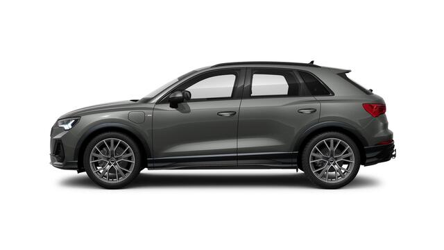 Audi Q3 45 TFSI e S edition Audi design selection - S line exterieurbumpers - Trekhaak - Achterbank plus - Voorstoelen elektrisch verstelbaar/verwarmbaar - 360 graden camera - Audi virtual cockpit plus -