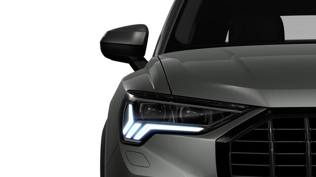 Audi Q3 45 TFSI e S edition Audi design selection - S line exterieurbumpers - Trekhaak - Achterbank plus - Voorstoelen elektrisch verstelbaar/verwarmbaar - 360 graden camera - Audi virtual cockpit plus -