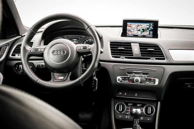 Audi Q3 1.4 TFSI Sport Pro S-Line | S-Tronic | Xenon | Trekhaak | Cruise | Navi | Stoelverwarming | 19 inch LMV