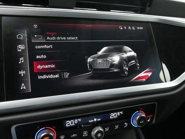Audi Q3 Sportback 45 TFSI e 245 pk S-tronic Edition | Full LED koplampen | Stoel-/achterbankverwarming | Lederen Sportstoelen | Adaptive Cruise | Side Assist | 20 inch