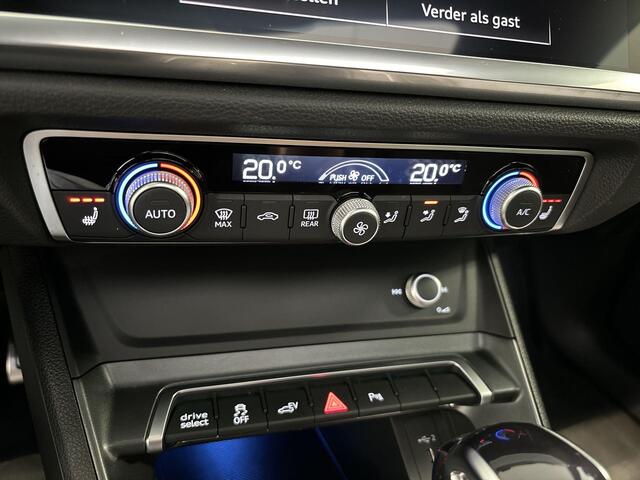 Audi Q3 45 TFSIe 245pk S-tronic S edition · Panoramadak · Elek. Trekhaak · Apple/Android Car Play · Navigatie · Stoelverwarming · P-Sensoren · Leder Interieur · Elek. Achterklep · 19'' Inch ·