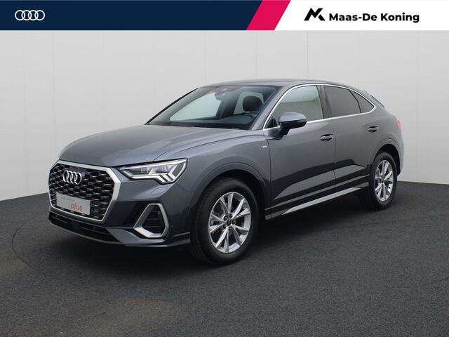 Audi Q3 Sportback S-line 35TFSI 110kW/150PK S-tronic S Edition · Apple Car Play · Stoelverwarming · Parkeersensoren · Garantie tot 03-10-2029 of 100.000km