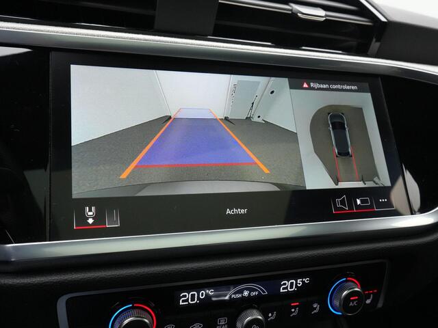 Audi Q3 Sportback 35 TFSI 150 pk S Edition Competition | Panoramadak | Trekhaak | Adaptief onderstel | 20 inch | Rondomzicht camera | Optiekpakket zwart plus | Carbon inleg