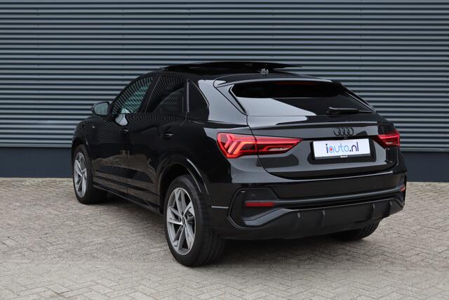 Audi Q3 Sportback 45 TFSI e 245PK S-Line Pano/LED/Keyless/Camera/Optiek+/Elek. klep/dodehoek/ACC/19"