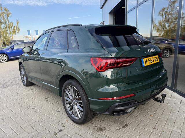 Audi Q3 40 TFSi 190 Pk Automaat quattro S-Line | Panoramadak | Adaptive Cruise | Climate Control | Stoelverwarming | Bluetooth | Navigatie | Camera | Trekhaak | 19 inch | LED | 116.661 Km!!