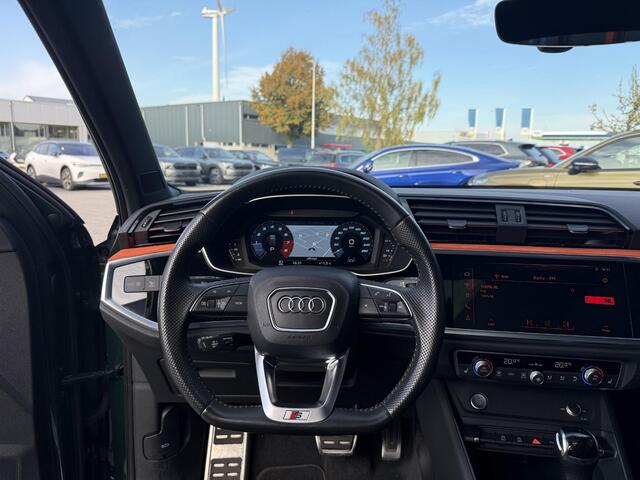 Audi Q3 40 TFSi 190 Pk Automaat quattro S-Line | Panoramadak | Adaptive Cruise | Climate Control | Stoelverwarming | Bluetooth | Navigatie | Camera | Trekhaak | 19 inch | LED | 116.661 Km!!